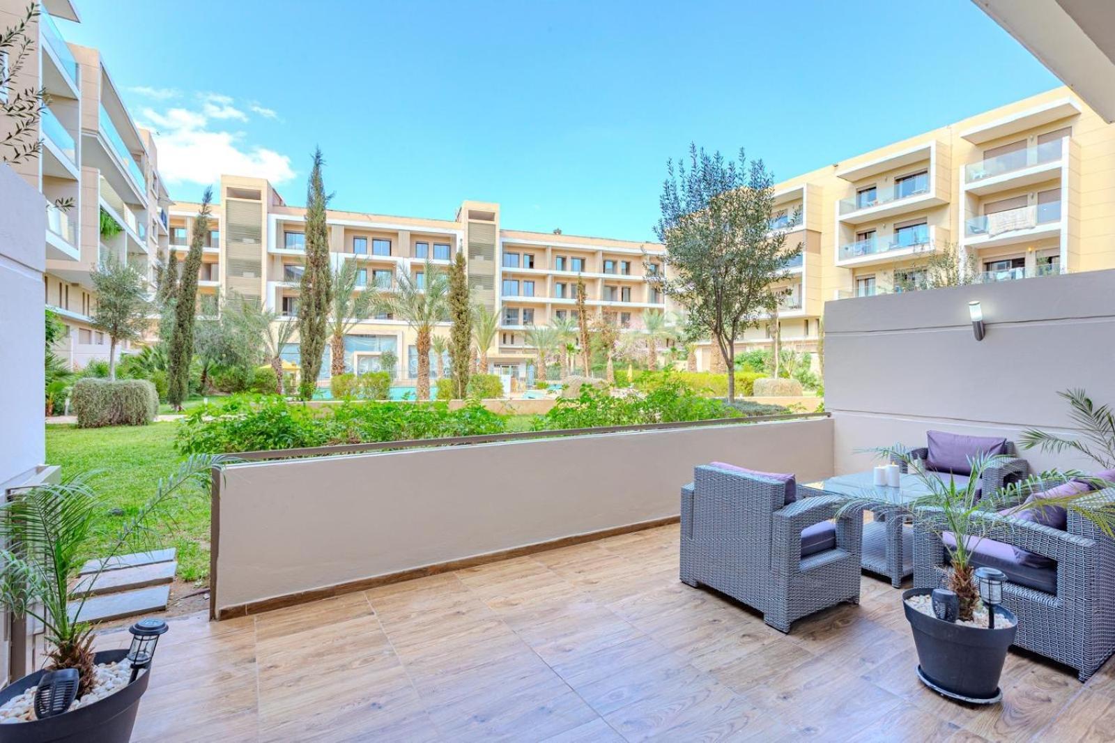 Royal Deluxe Gold - Marrakech, Luxe Pool View Apartment Marrakesh Exterior photo